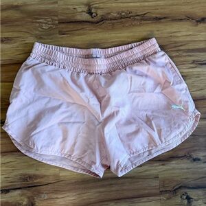 Puma Women's Light Pink Athletic Shorts